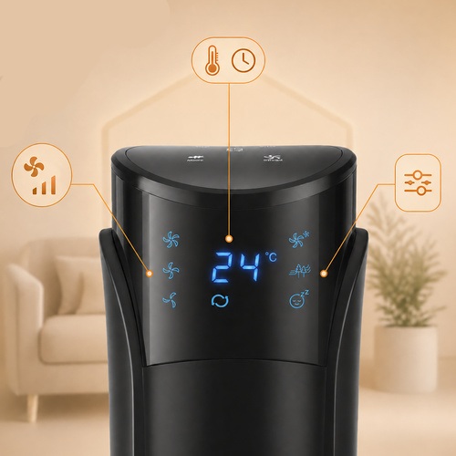 samostojeći stupni ventilator s daljinskim upravljačem 45w (14)